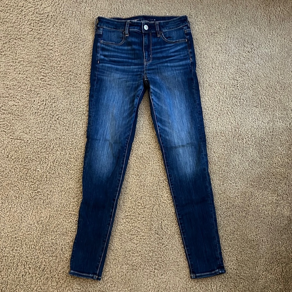 American Eagle High Rise Jegging Size 8